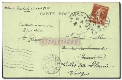Arles-sur-Tech (Pyr.-Or.) — O Claustro — Livraria Fau, Perpignan — Verso