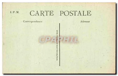 Paryż — Most Królewski i Pawiak Flore — I.P.M. — Rewers