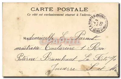 Paryż — Arc de Triomphe de l'Étoile — wydawca nieznany — Rewers