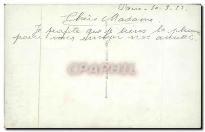 Landschap met huis en vijver — n° 4927 — Achterkant