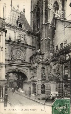 Rouen — A Grande Relógio — LL.