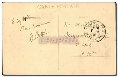 Rouen — Pałac Sądowy — C. V. - 274 — Rewers