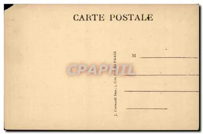 Paryż — Arc de Triomphe i grob Nieznajomego Żołnierza — J. Cormault, Paryż — Rewers