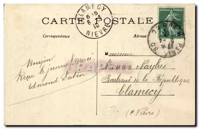 PARYŻ — Mały Pałac na Champs-Élysées — C.M. — Rewers
