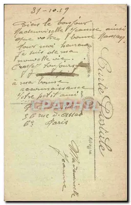 Paryż — Fronton Katedry Notre-Dame, zbudowany w pierwszej ćwierci XII wieku, ukończony około 1240 — LL. — Rewers