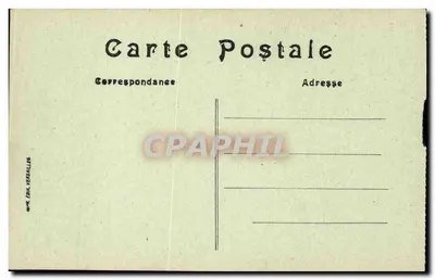 Paryż — Katedra Notre-Dame — Wydawca E. Verballies — Rewers