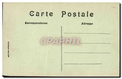 París — La rue Soufflot y el Panteón — Reverso
