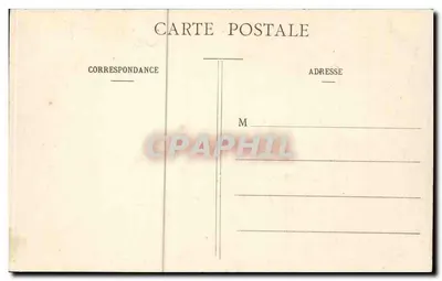 Paris - Bois de Boulogne - O Château de Madrid — Verso