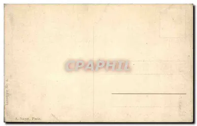 Miłość w lesie — scena romantyczna — A. Noyer, Paryż, nr 6 — Rewers