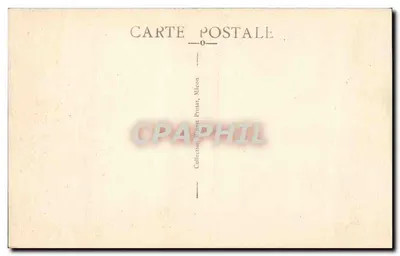 Mâcon — Beeld van Lamartine (Werk van Falguière), ingewijd in 1878 — Achterkant