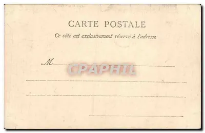 Rouen — Igreja de São Vicente — C.P.A. Paris, n°2026 — Verso