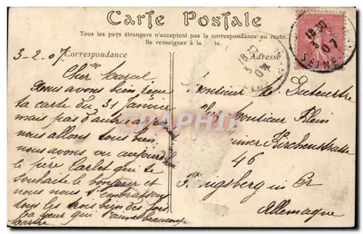 Rouen — Basse Vieille Tour — ND Phot, n° 112 — Verso