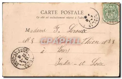 Lycée Corneille (Rouen) — La Chapelle : widok głównego ołtarza — De Jongh, fot. Neuilly-Paris — Rewers