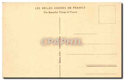 Palacio del Luxembourg — París — Editor Patras, n° 98 — Reverso
