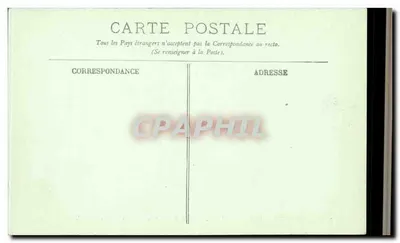 Fontainebleau — El Palacio — La Fachada sobre la Cour des Adieux — LL. — Reverso