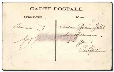 París (6º) – Avenue de l’Observatoire – Fuente Carpeaux, Clínica y Monumento Tarnier — J.H. — Reverso