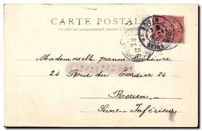 Kościół św. Augustyna — Paryż — Wydawca Paryż, nr 0034 — Rewers