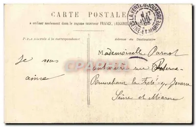 Chiesa di San Sulpizio — Parigi — H. L. — Verso