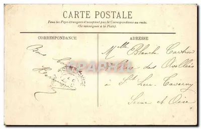 Foresta di Fontainebleau — L'Elefante — LL. — Verso