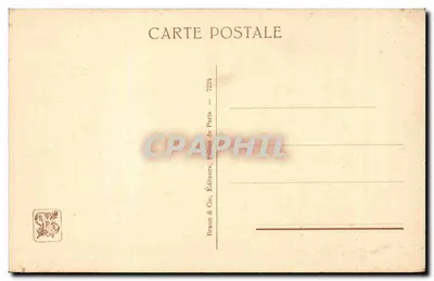 Dwie młode kobiety na krajobrazie wiejskim — G. Bellanger, n° 7224 — Rewers