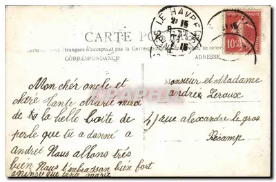 Fille avec un bouquet de fleurs — Paris — éditeur Paris, n° 336 — Verso