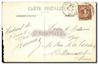 Illly - Interior da Igreja, Ambulância em 1870 — A. Suzaine, Sedan, n°104 — Verso