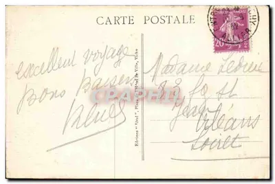 Vichy - Basen Cyglin — wydawnictwo 'Idéal' nr 4091 — Rewers