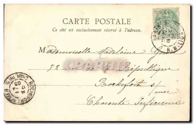 Paryż - Panthéon — E.R., Paryż, n°50 — Rewers