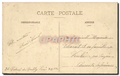 Paryż (12e) - Plac Daumesnil — J.H. wydawca, nr 55 — Rewers