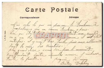 Paryż — Hotel Invalidów — Kaplica i Grobowiec Napoleona — Rewers
