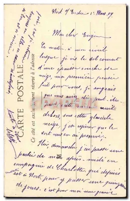 L'Aiglon — retrato de un hombre en uniforme y de un niño — editorial L'Aiglon & Cie, París — Reverso