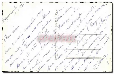 Zamieczony wioska — scenka zimowa — G.P. 193 — Rewers