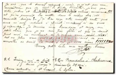 Châteauroux — Widok panoramiczny — wydawca: A. Baille & Cie, nr 611 — Rewers