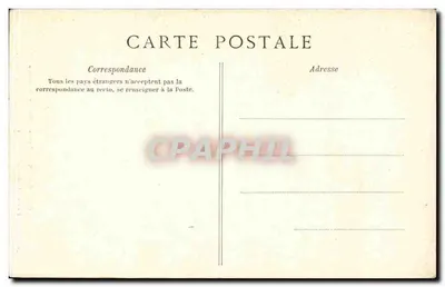 Paryż — Operę — Wielki schodzie — Wielka drzwi kąpieli C. L. C. — nr 734 — Rewers