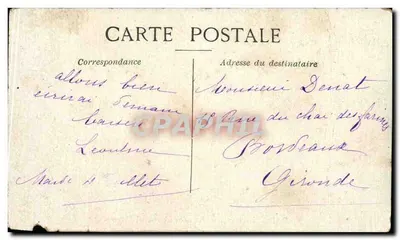 Paryż zatopiony — Stacja i Quai d'Orsay — wydawca A. Stacchia, Paryż — Rewers