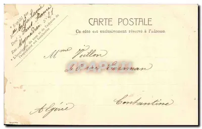 París - Rue de Rivoli con la Torre de San Jacinto — editor V. 5091 — Reverso