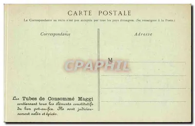 Paris — Praça da Ópera — Maggi — Verso
