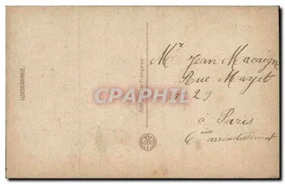 Le Droit de Passage — scena pasterska — wydawca Le Droit de Passage — Rewers