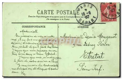 Paris — Museu do Louvre — A Galeria de Apolo — LL. — n° 737 — Verso