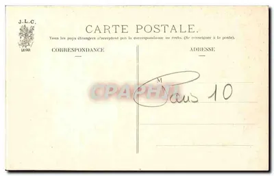 Paris — Porte Saint-Denis — J. L. C. — Verso