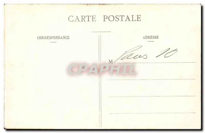 Place de la République — Paris — editor desconhecido, n° 100 — Verso