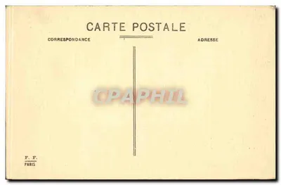 PARYŻ - Ogród Avenue du Bois — wydawca F. F. Paris, nr 68 — Rewers