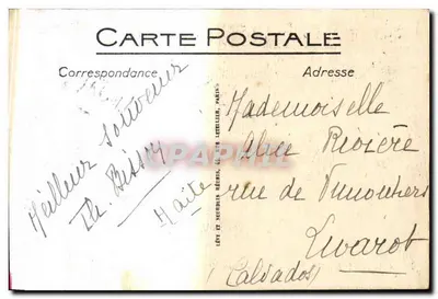 Castelo de Amboise — Fachada de Luís XII — ND — Editor Lévy e Neudlin Réunis, Paris, n°77 — Verso