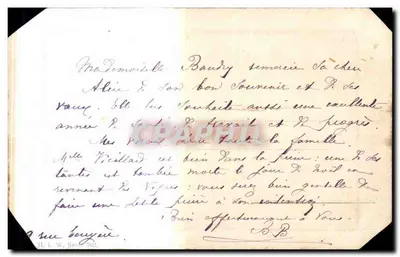 Narodziny — scena z aniołami — wydawca H. L. W. Série 702 — Rewers