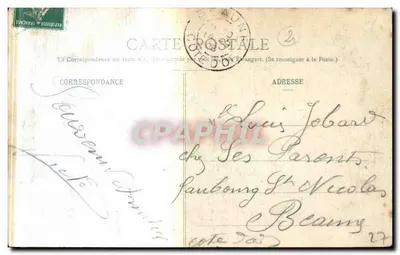 Mont-St-Jean - Cofre de Ste-Pélagie (século XVI) - Renascimento - Imp. Daudet-Leclerc, A. Duciel, sucessor — Verso