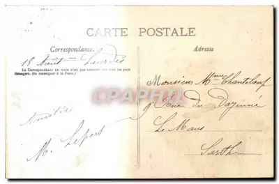 Lourdes — Bazylika — C.C. 351 — Wydawca C.C. — Rewers