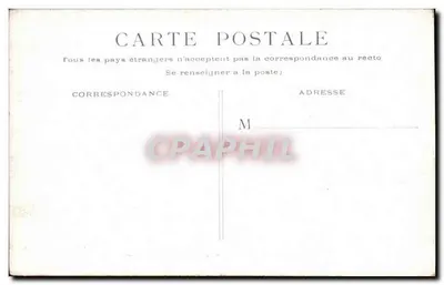 Parijs - De Rue de Rivoli - Beeld van Jeanne d'Arc — Achterkant