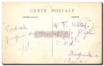 Paris (XIIe arrondissement) — A Estação de Lyon — M. I. — Verso