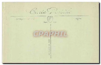 Hyères — Mont des Oiseaux — Casa de Repouso para Oficiais — Edit. F. Chambourlier SELECTA — Verso