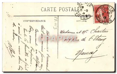 Saint-Die — Les Rochers Saint-Martin — LL, n°53 — Rewers